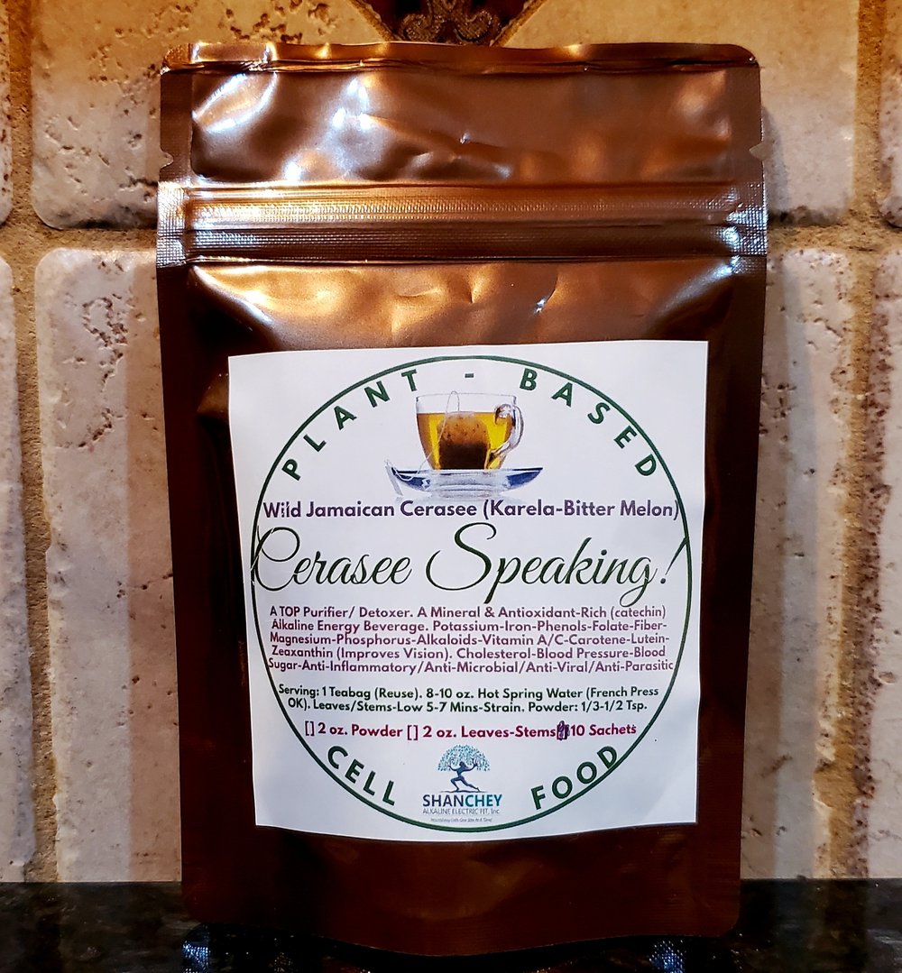 CERASEE SPEAKING! Indian/Jamaican Cerasee-Bitter Melon Powder-Leaves/Stems/Teabags Detoxer-Parasites