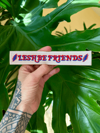LESH BE FRIENDS patch 