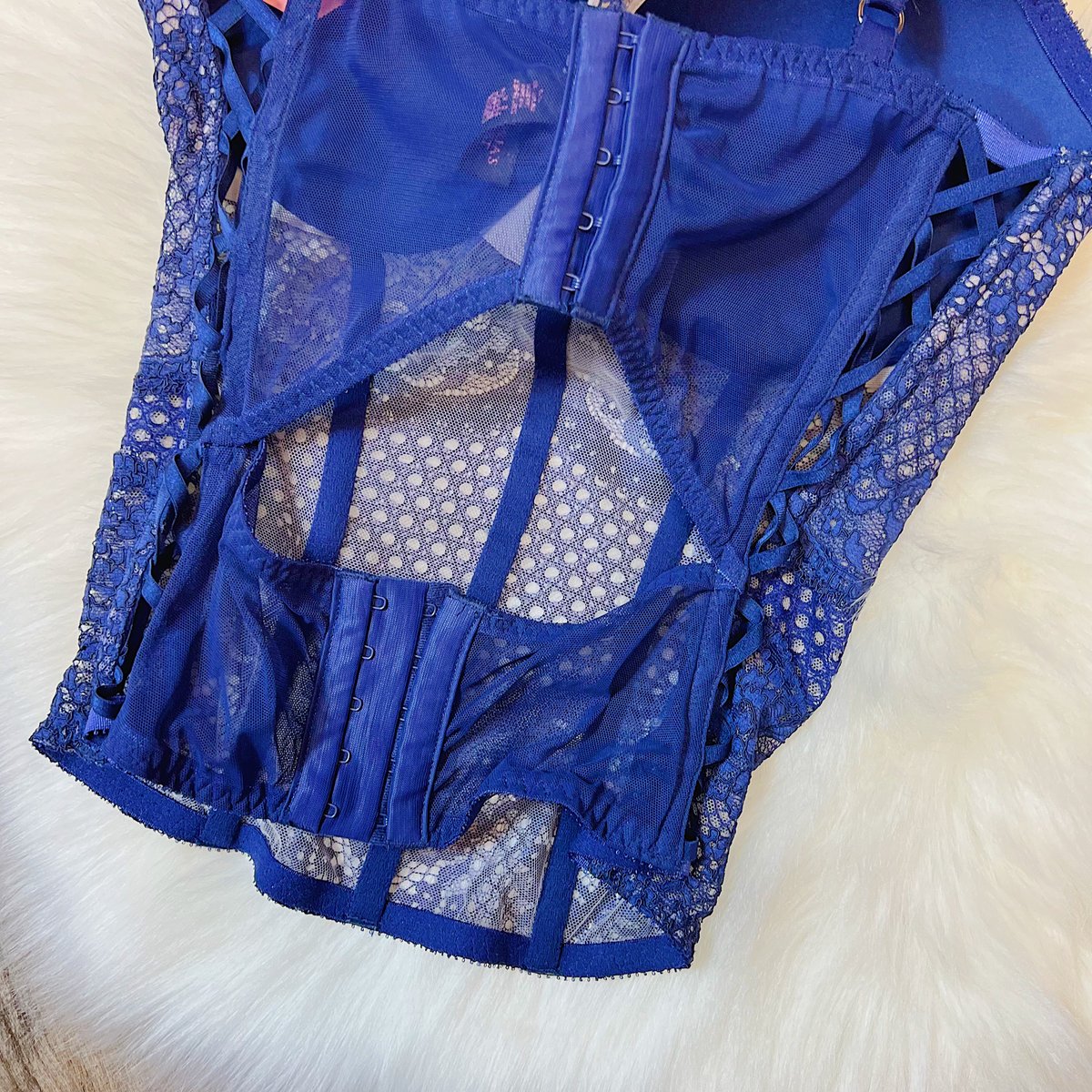 Buy Victoria's Secret Body By Victoria Lace Bra 34B Shimmer Blue Online at  desertcartSeychelles