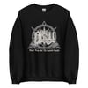 ABSU - NEVER BLOW OUT THE EASTERN CANDLE 2 (VINTAGE WHITE & GREY PRINT) SWEATSHIRT