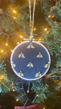Image 1 of Napoleon Bees Embroidery Hoop