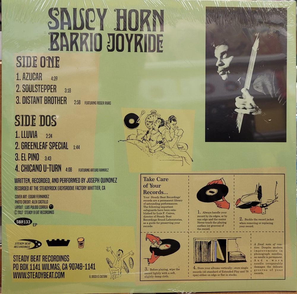 Barrio Joyride. Joey Quiñones .Saucy Horn