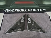 Image 4 of 88-91 Honda CIVIC 3DR Hatch Mirror Adapter Block Off Plate Set FRP A010423