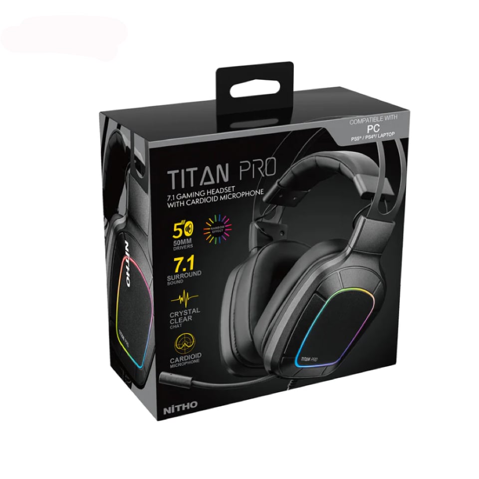 TITAN PRO 7.1 Surround Gaming headset | ADGaming