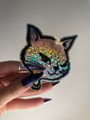 Winking Cat Sticker