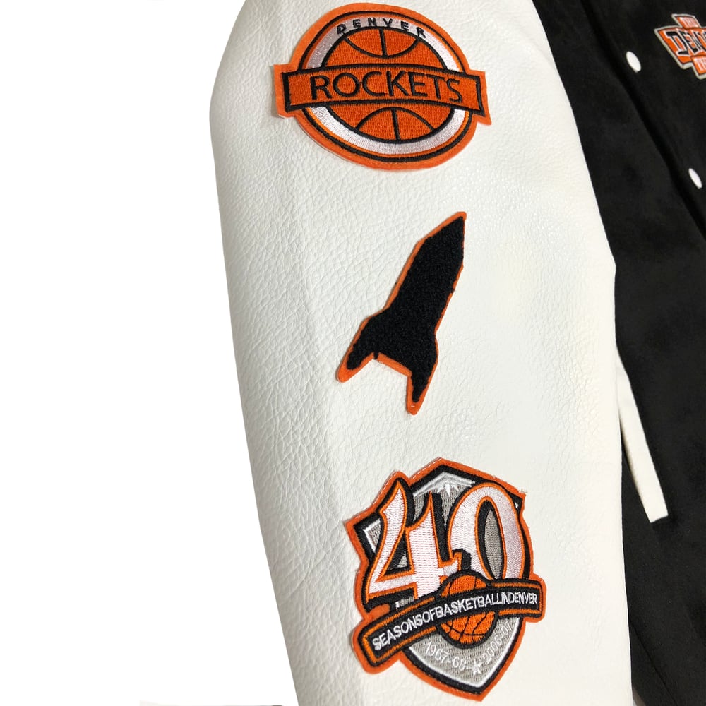 Denver Thuggets Letterman Jacket (Rockets Edition)