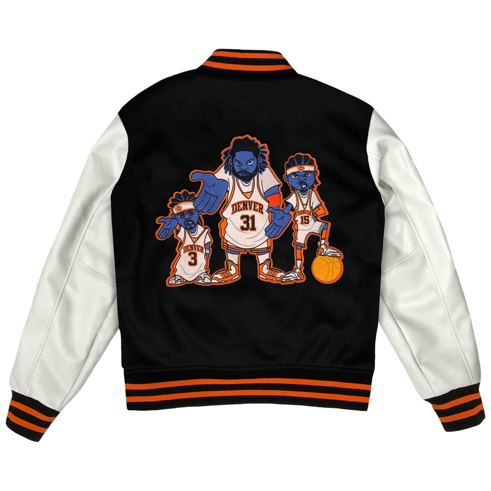 Denver Thuggets Letterman Jacket (Rockets Edition)