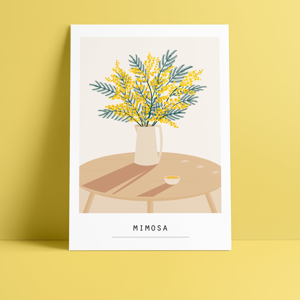 Image of Cartes postales - MIMOSA ou SUNLIGHT