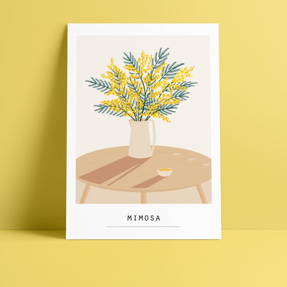 Image of Cartes postales - MIMOSA ou SUNLIGHT