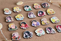 Image 2 of AOT characters - Wooden pins