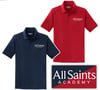 Red All Saints Polo (Men's & Women's Available)