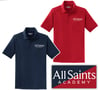 Blue All Saints Polo (Men's & Women's Available)