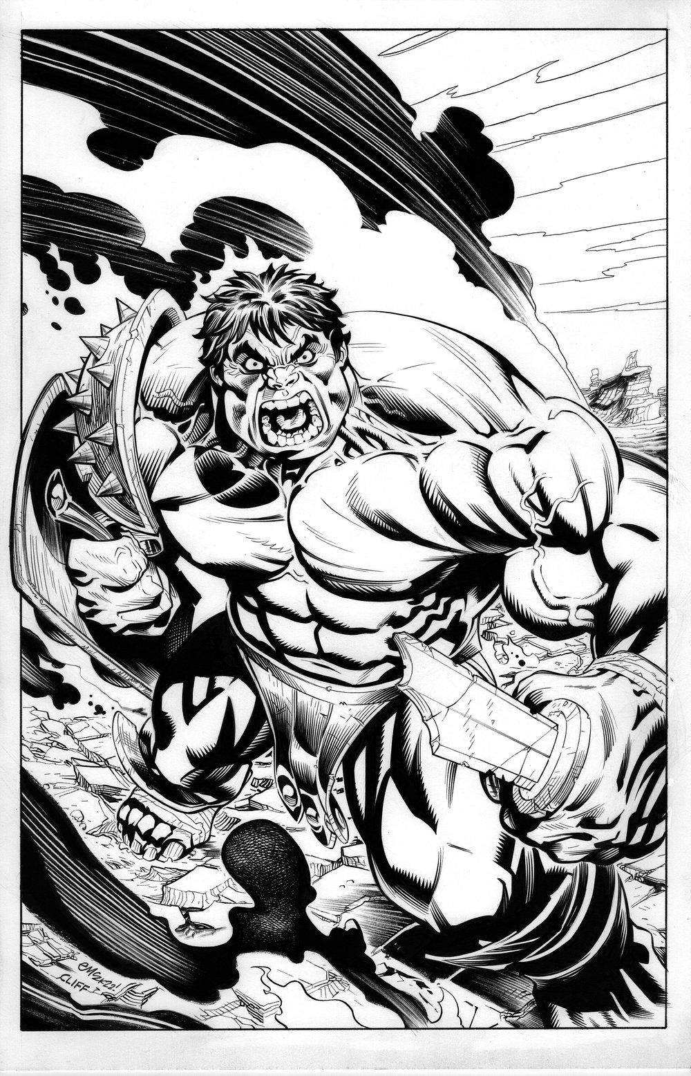 Planet Hulk : Worldbreaker 3 Cover