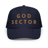 Image 3 of God Sector | Foam Trucker Hat