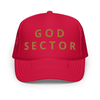 Image 4 of God Sector | Foam Trucker Hat