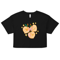 Image 2 of Peaches and Sparkles crop top