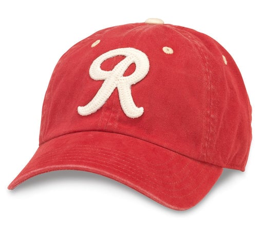 Image of Curved cap baseball patch.