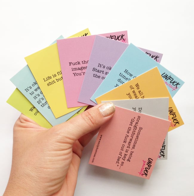 Unf*ck Yourself Card Set ~ ~ ~ NEW VERSION