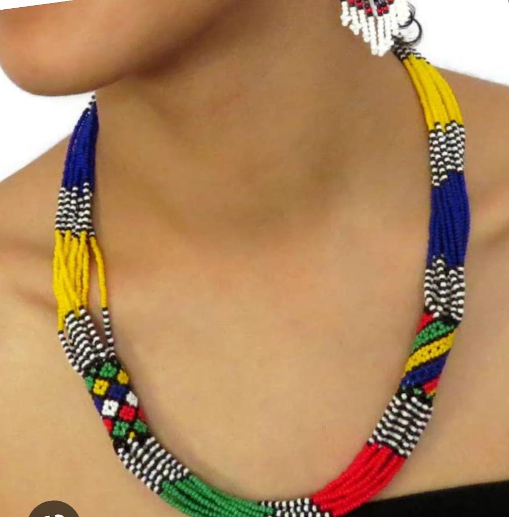 Image of Zulu Beaded Necklace