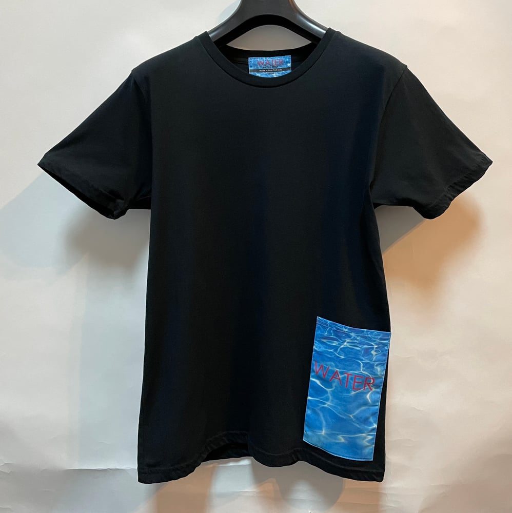 Image of Black Water Pocket Tee Shirt