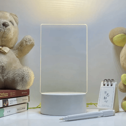 Image of Note Board Led Night Light USB with Pen