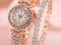 Women's Watch & Bracelet Set