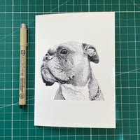 Image 1 of Boxer Greeting Card