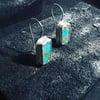 Rising Phoenix Turquoise Earrings