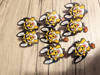 Image 3 of Tiger flame pins