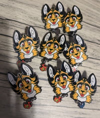 Image 2 of Tiger flame pins