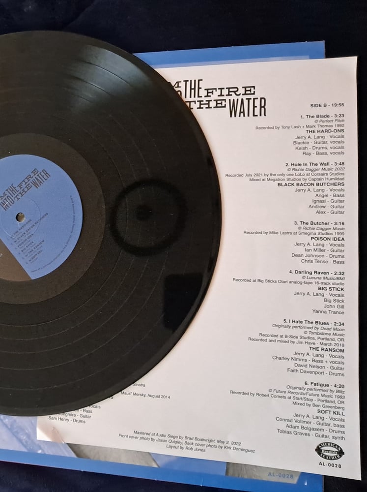 Image of FROM THE FIRE INTO THE WATER vinyl