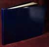 Deep Blue Leather Sketch Book