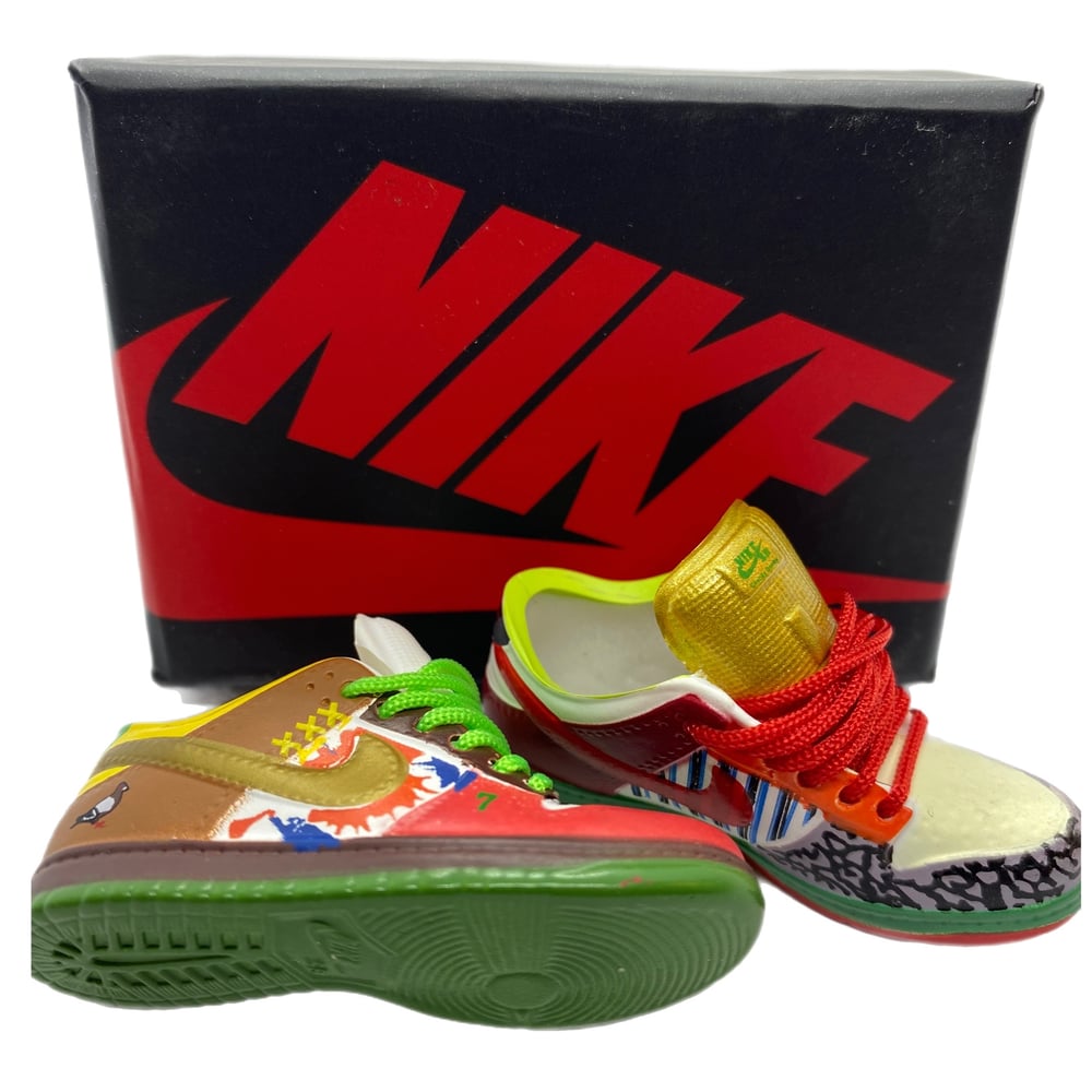 LC BOARDS FINGER SHOES NIKE WHAT THE'S SB