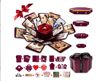 Wanateber Explosion Box, DIY Explosion Gift Box with 6 Faces, Assembled Handmade Photo Box for Birth