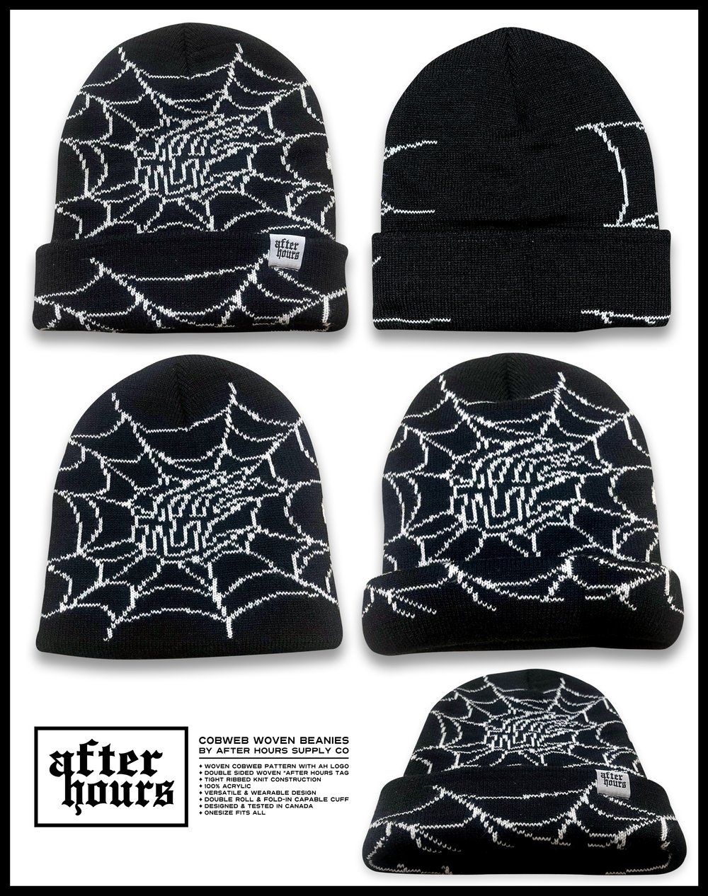 Cobweb beanie