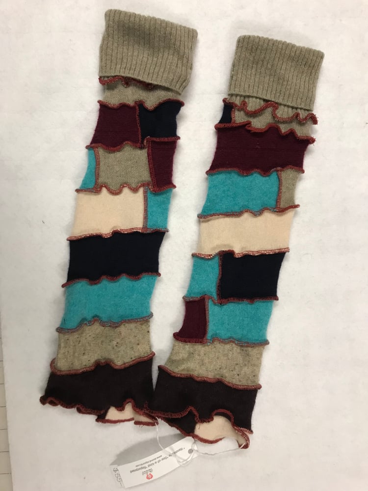 Image of 100% Cashmere "Armies" in Multi (Tan/Aqua/Maroon/Blush/Navy)