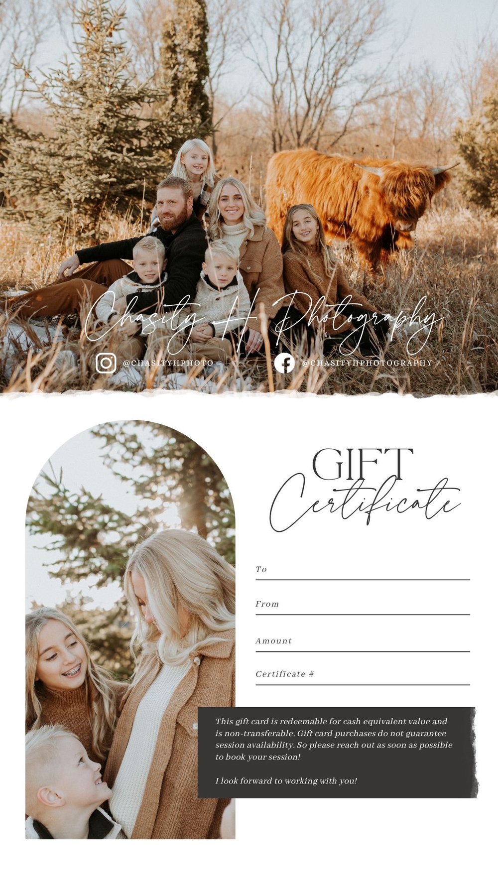 Image of Gift Certificate 