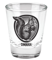 BST Omaha Logo Shot Glass
