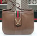Image of Vtg. Gucci Brown Equestrian Shoulder Bag