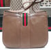Image of Vtg. Gucci Brown Equestrian Shoulder Bag