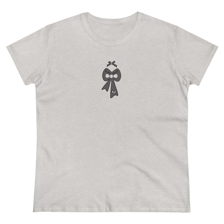 Image of Bow T-shirt (grey design)