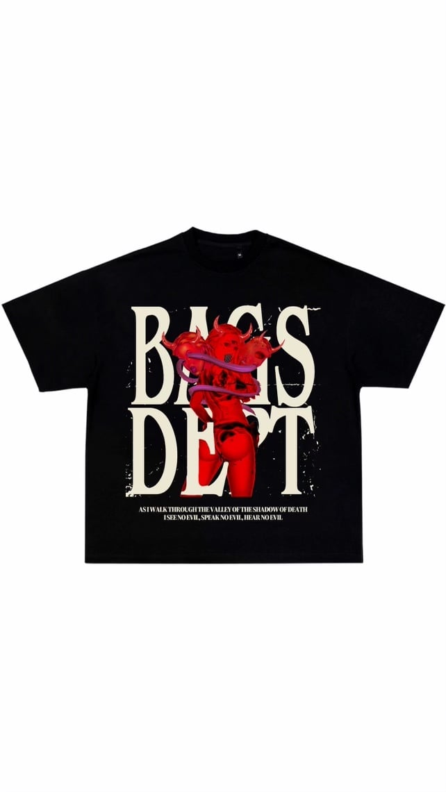 Dead Faces 1.0  Shadow of Death Tee Black 