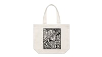 Image 2 of Sesh Gremlin Print Canvas Tote Bags