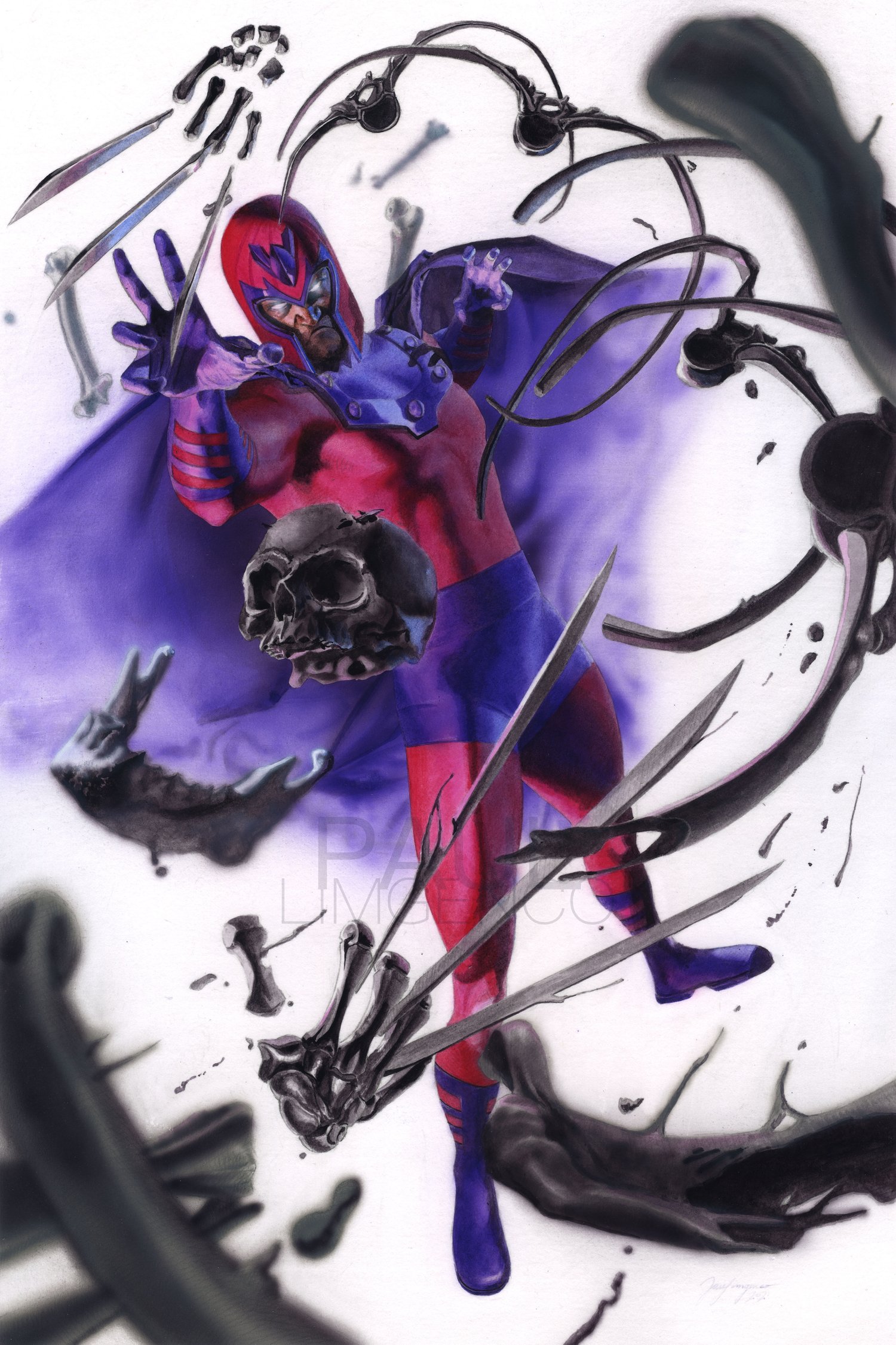 Image of Magneto and Adamantium