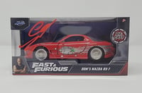 "Fast and Furious" Dom's Mazda RX-7 Scale 1:32 -- AUTOGRAPHED