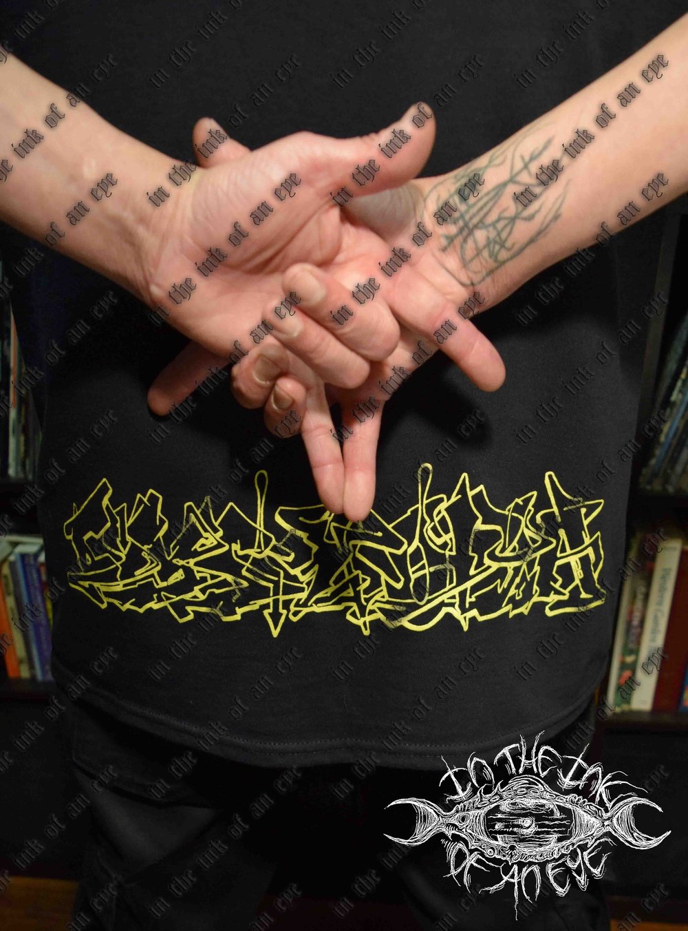 Short Sleeve T-Shirt-Dystopia Graff Style with Life is Abuse