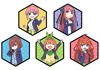 Chibi-Quint Pins (Standard Grade)