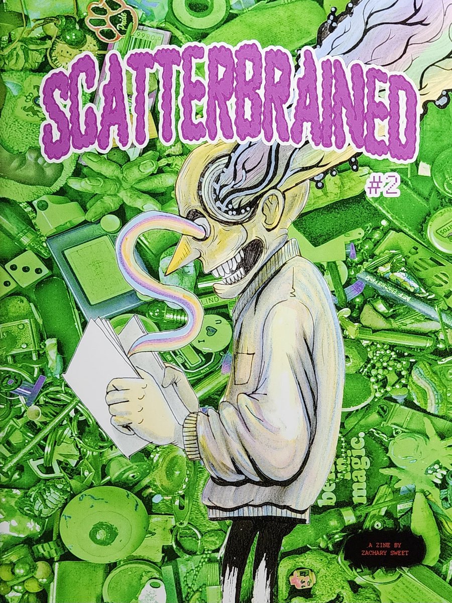Image of Scatterbrained  Zine #2 2015