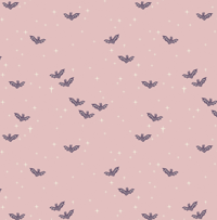 Image 2 of Baby Pink Little Bats Bandana