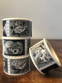 Image 1 of [ Washi tape stamps ] Monster Girls